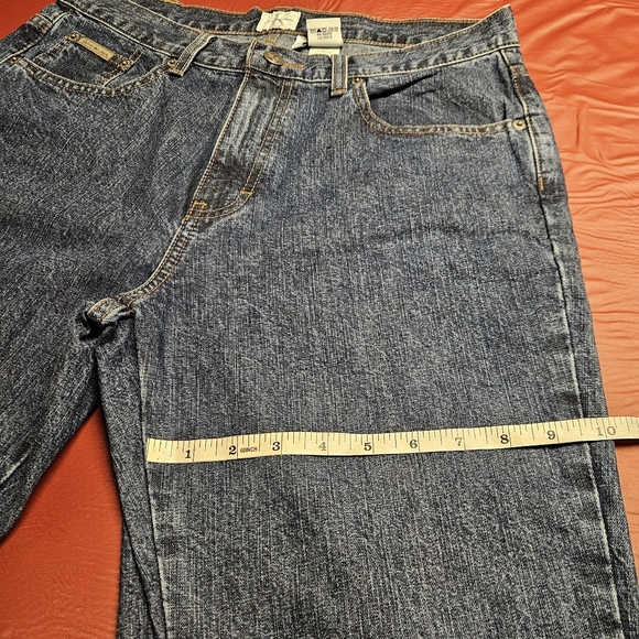 Calvin Klein Boot Cut Iconic Jeans Color Doublestone sz10 Hi Waist E.U.C. - Picture 9 of 11